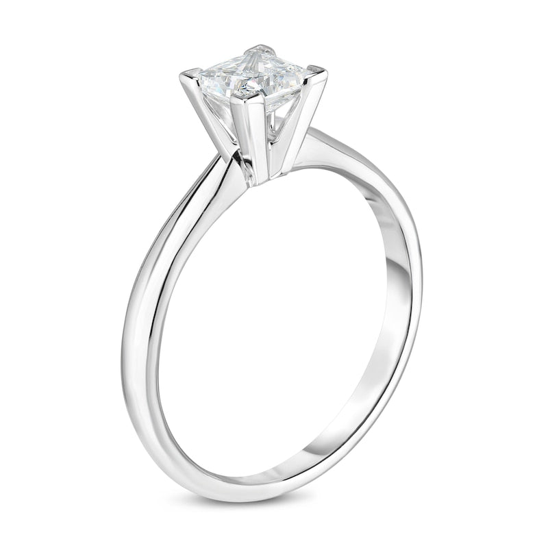 White Gold Diamond Engagement Ring